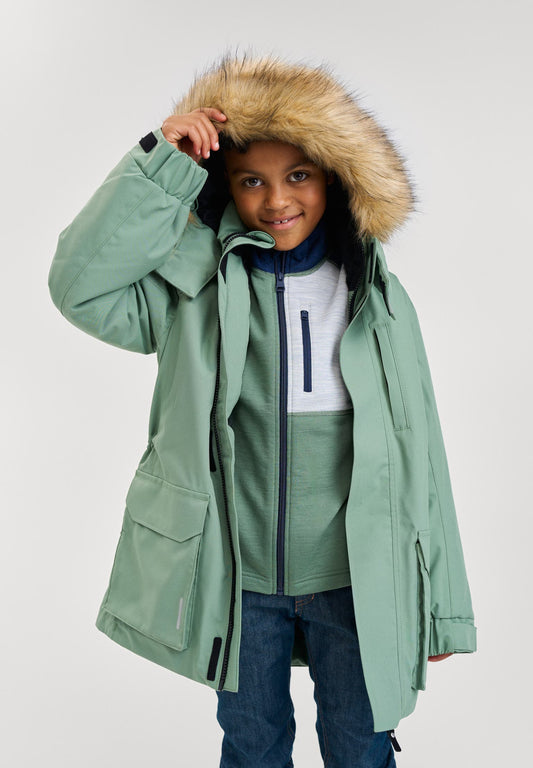 Wasserdichte Winterjacke für Kinder Ajaton Winter