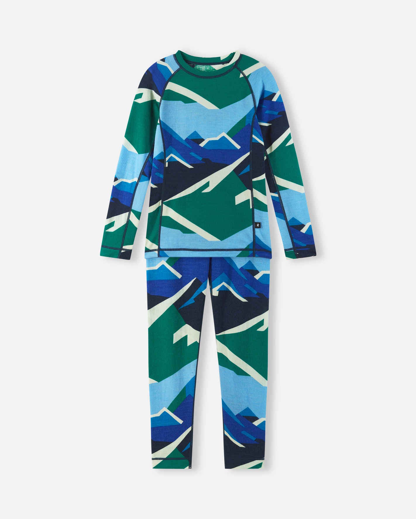 Kids' wool-lyocell base-layer set Taitoa Winter