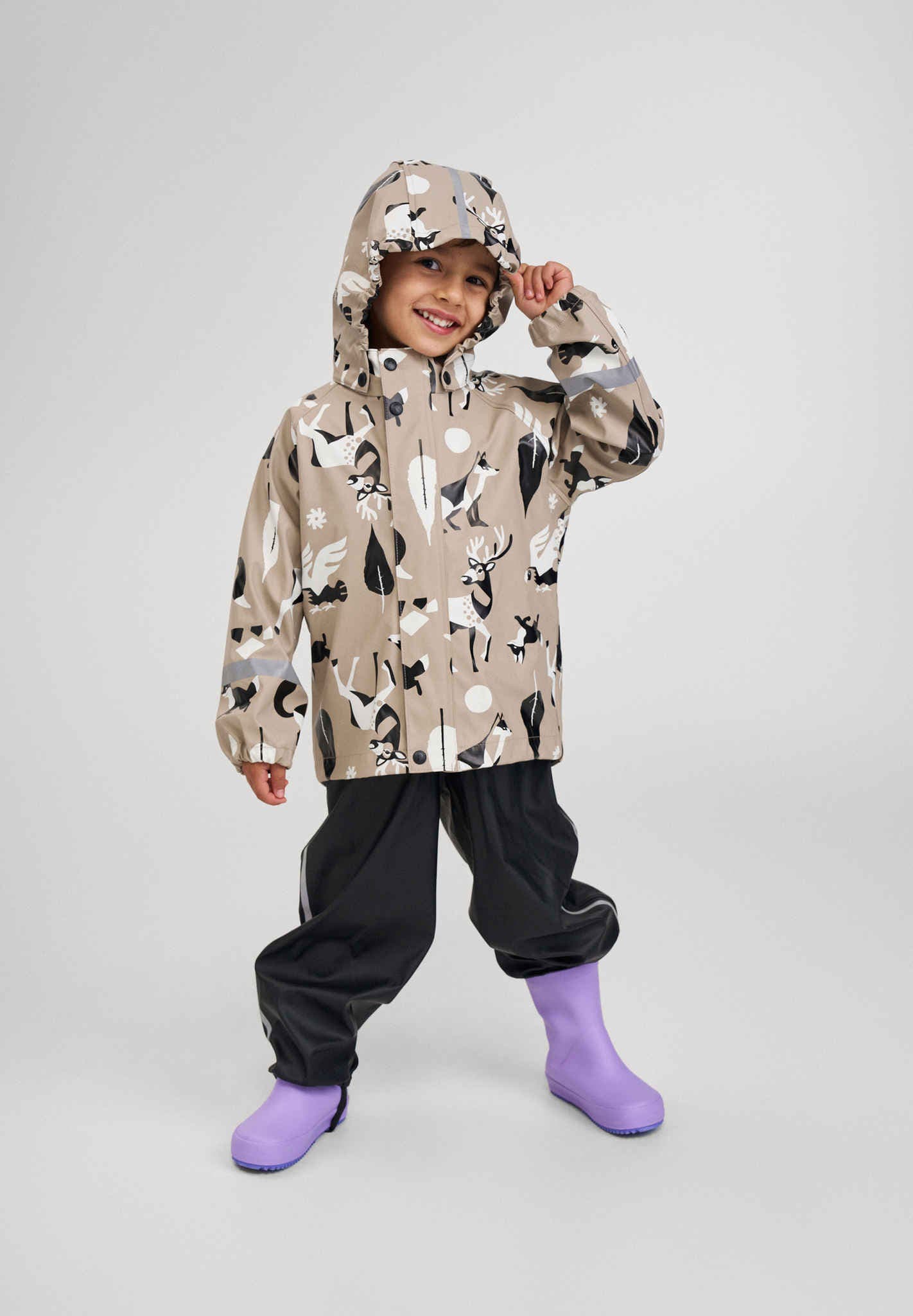 Kids' barefoot rain boots Ankka Rainwear