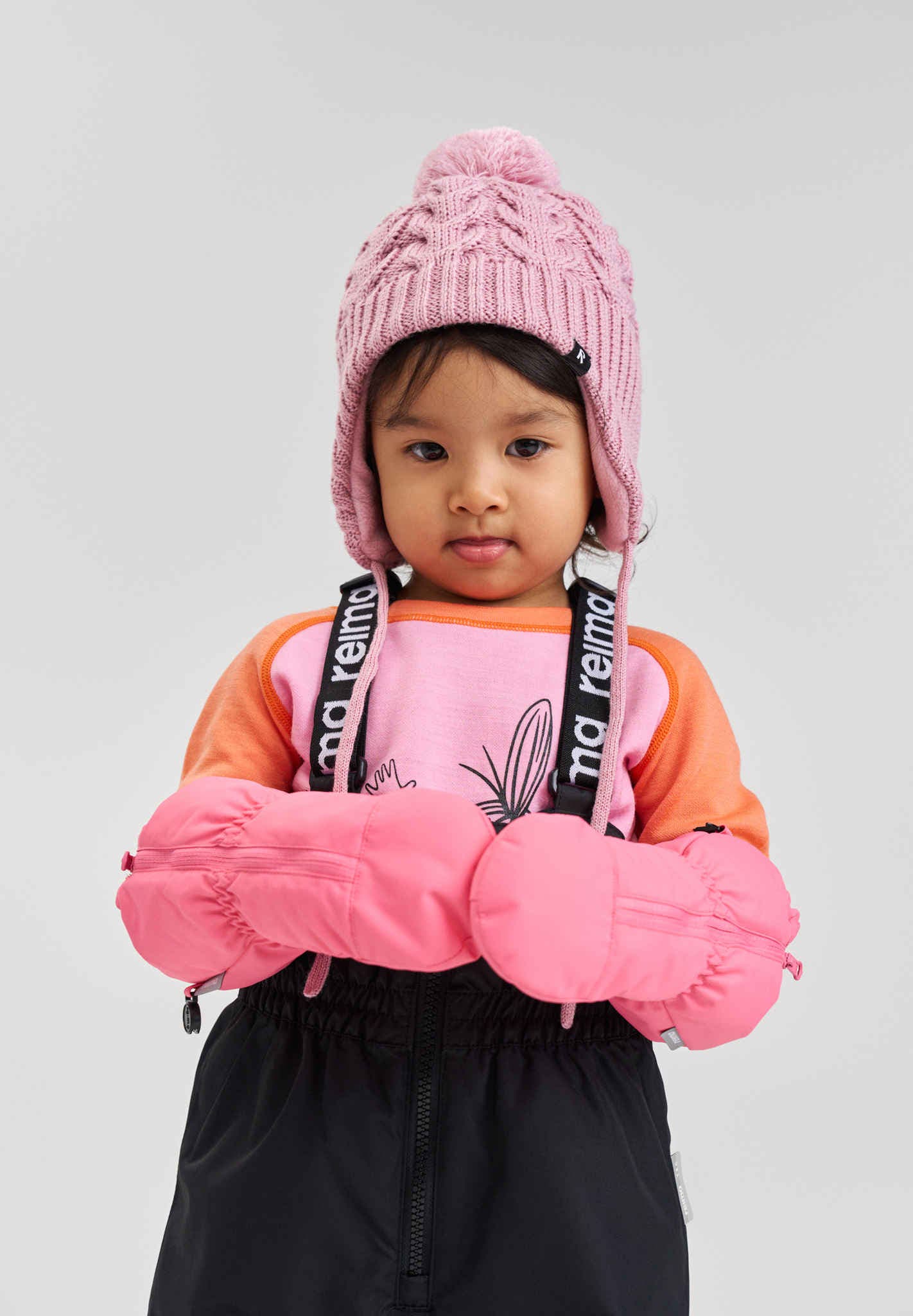 Toddlers' mittens Tassuin Winter