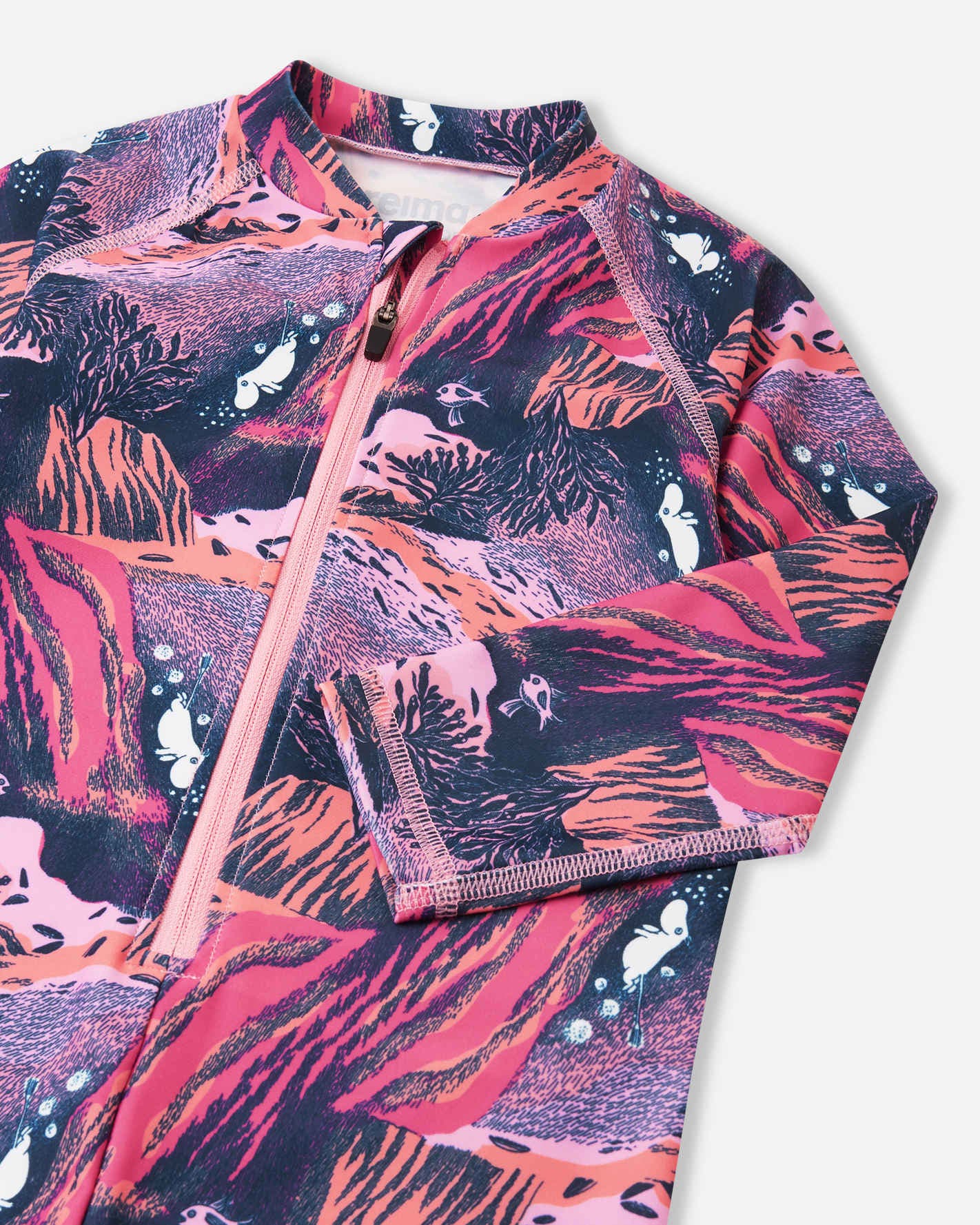 Toddlers' UV protective one piece swimsuit Moomin Sandig Winter