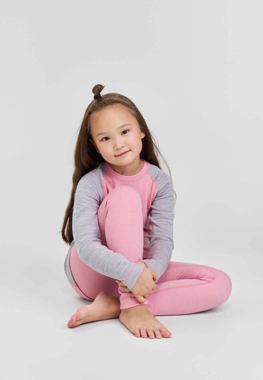 Kids' wool-lyocell base-layer set Taitoa Skiwear