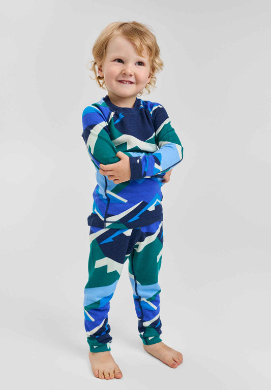 Kids' wool-lyocell base-layer set Taitoa Winter