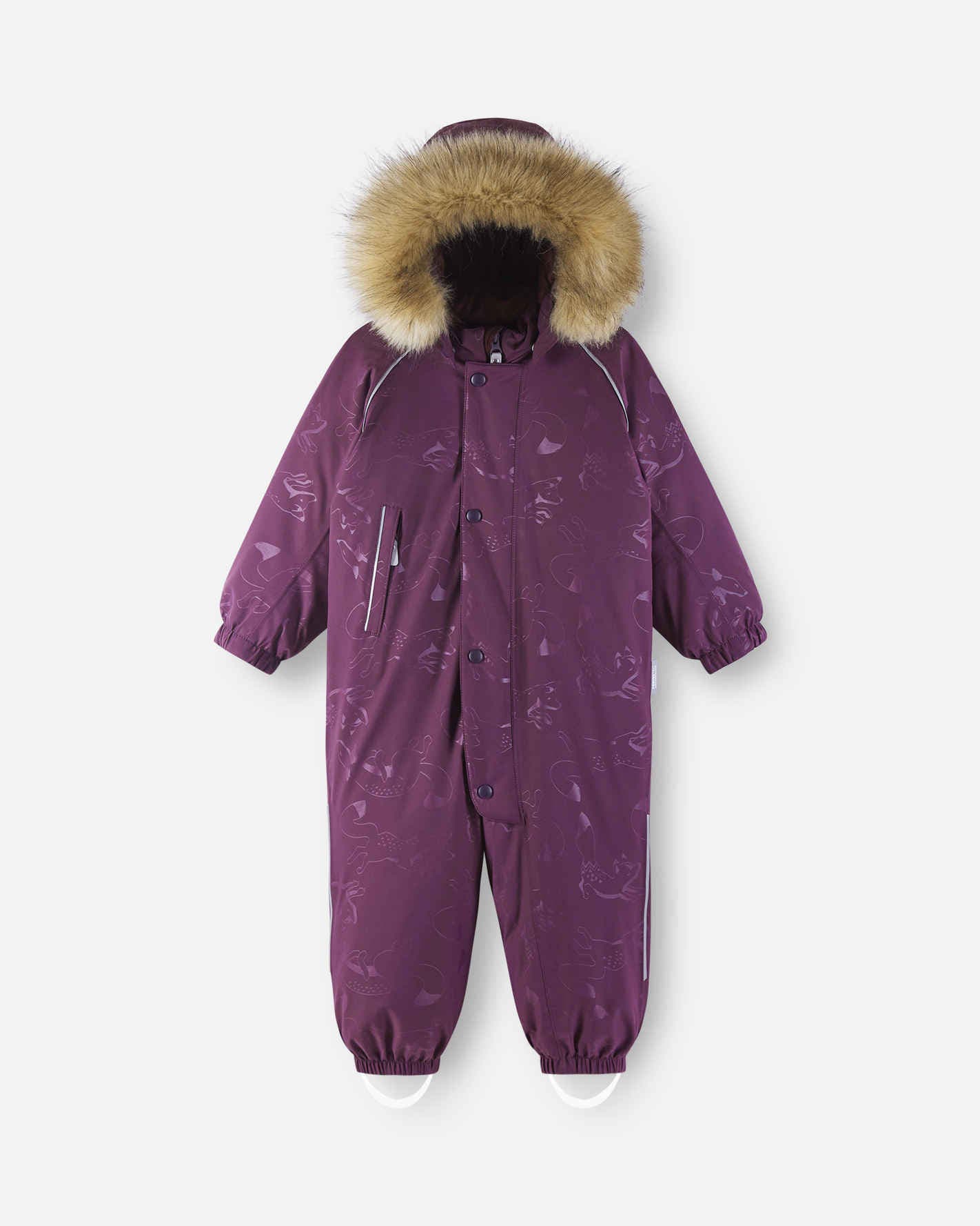 Toddlers' waterproof down snowsuit Aapua Winter