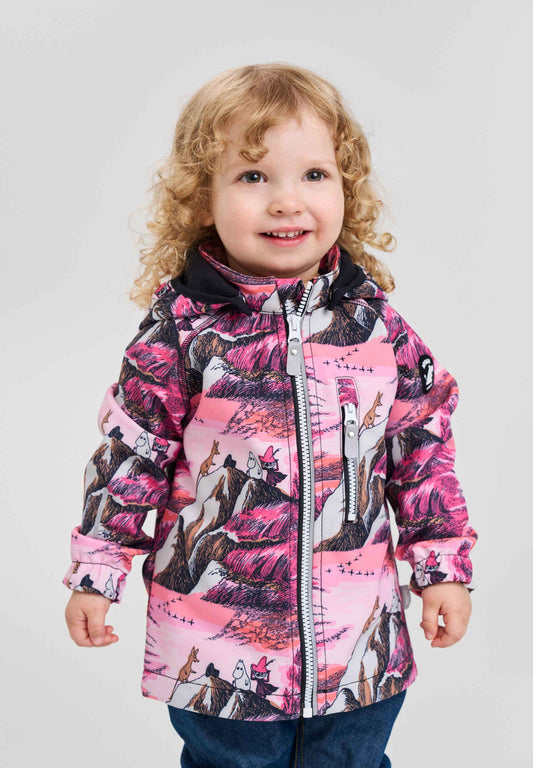 Kids' softshell jacket Moomin Vantti Outerwear