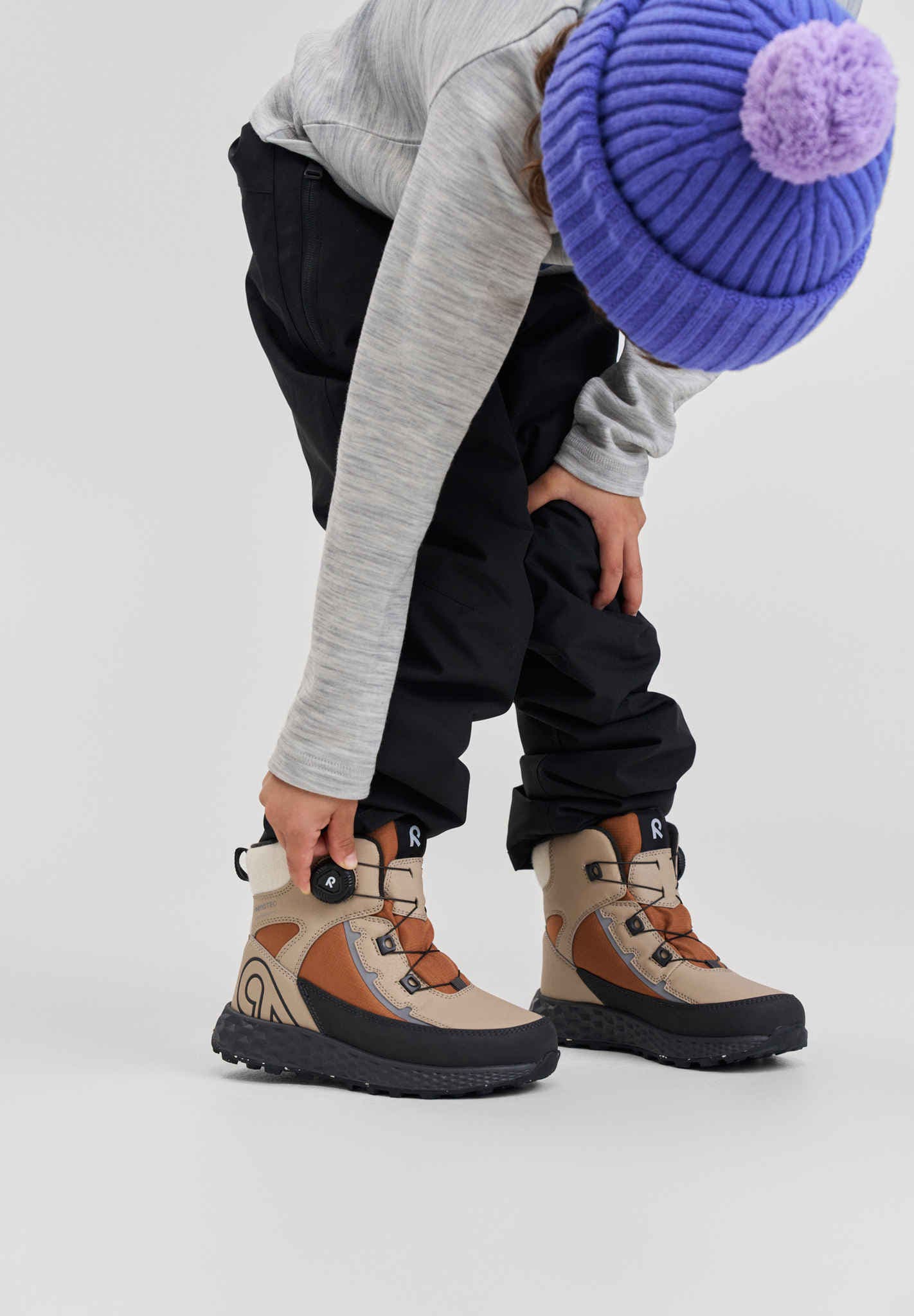 Kids' waterproof winter Shoes Hallava Quicklock Shoes