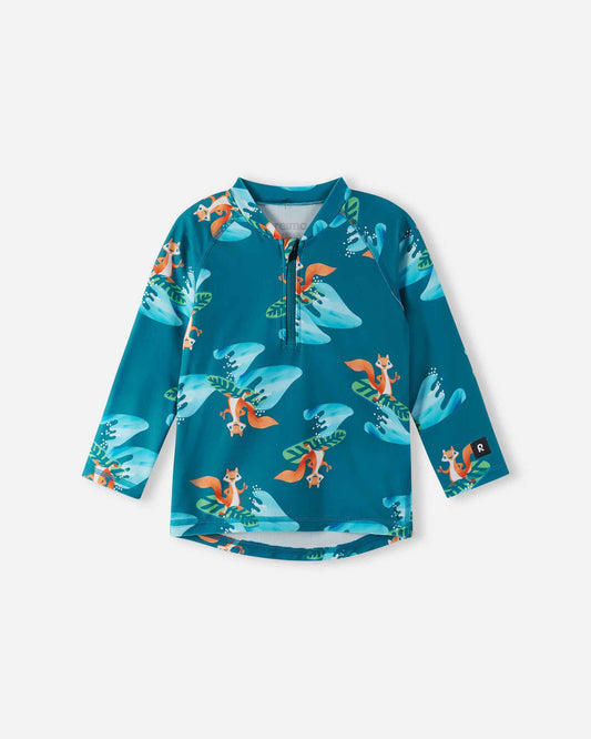 Toddlers' UV protective swim shirt Tuvalu Winter