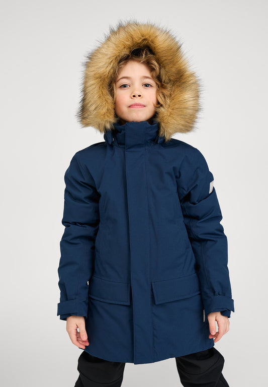 Kids' waterproof down jacket Serkkula Outerwear