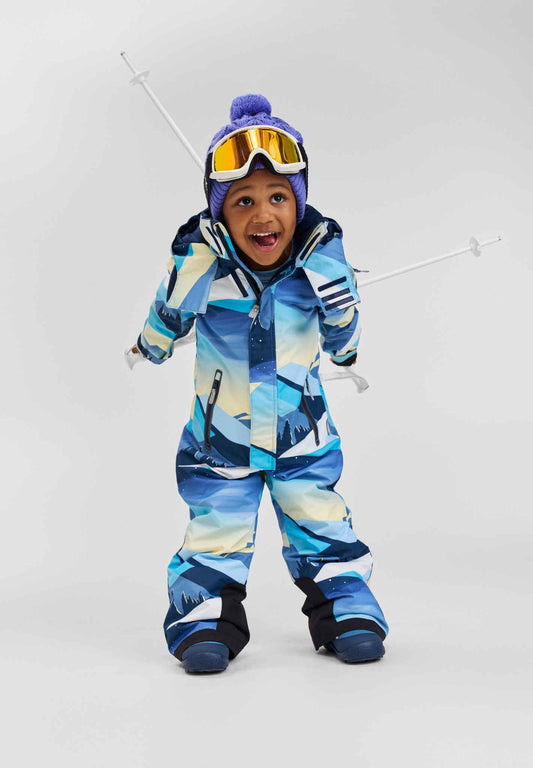 Kids' waterproof ski snowsuit Reach Winter