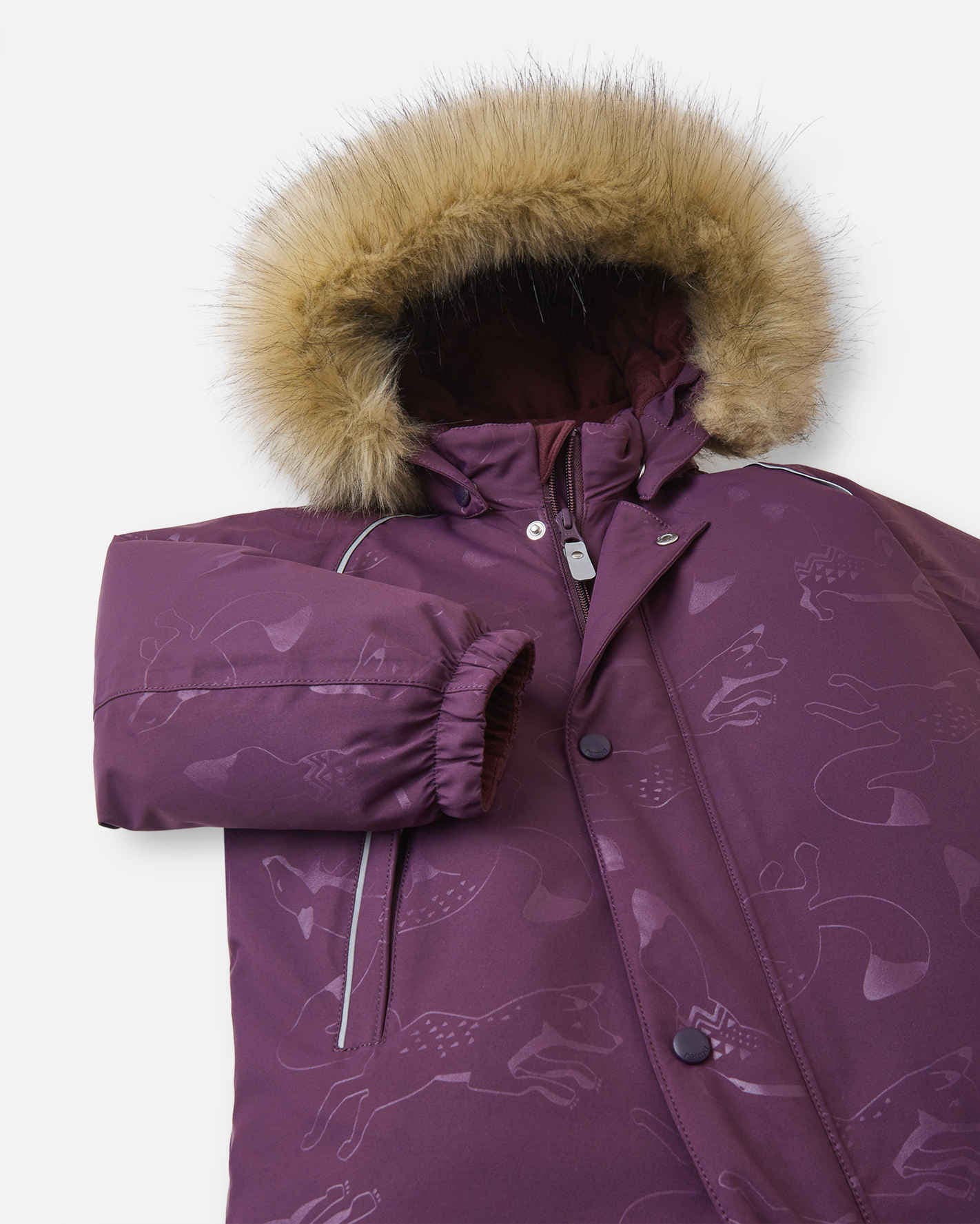 Toddlers' waterproof down snowsuit Aapua Outerwear