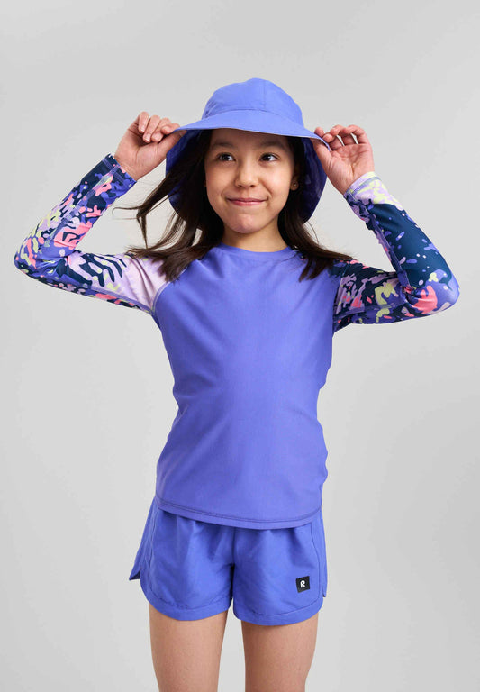 Kids' UV protective swim shirt Sukeltaja Winter