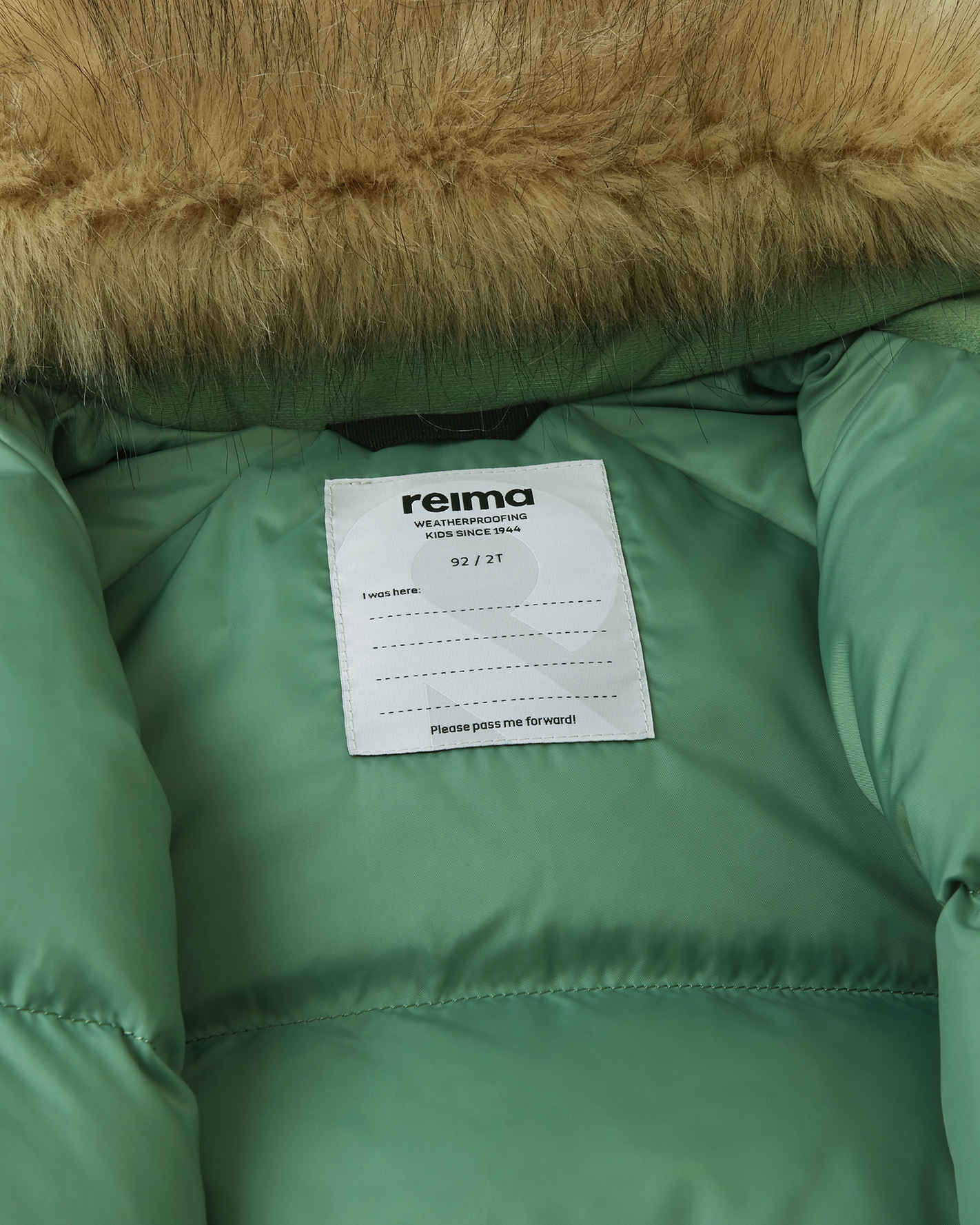 Toddlers' waterproof down snowsuit Aapua Outerwear