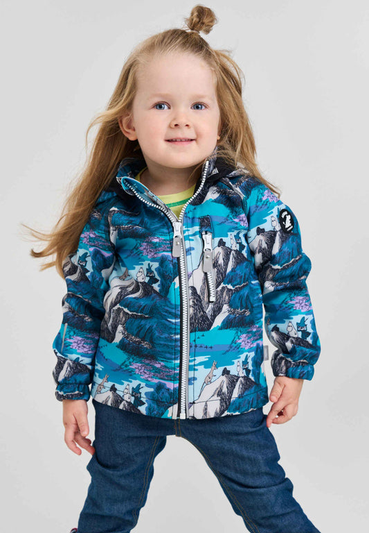 Kids' softshell jacket Moomin Vantti Outerwear