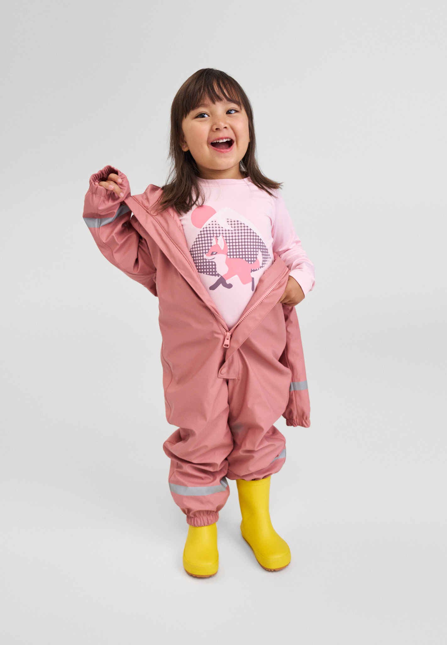 Kids' lightly wadded rain overall Rapakko Outerwear