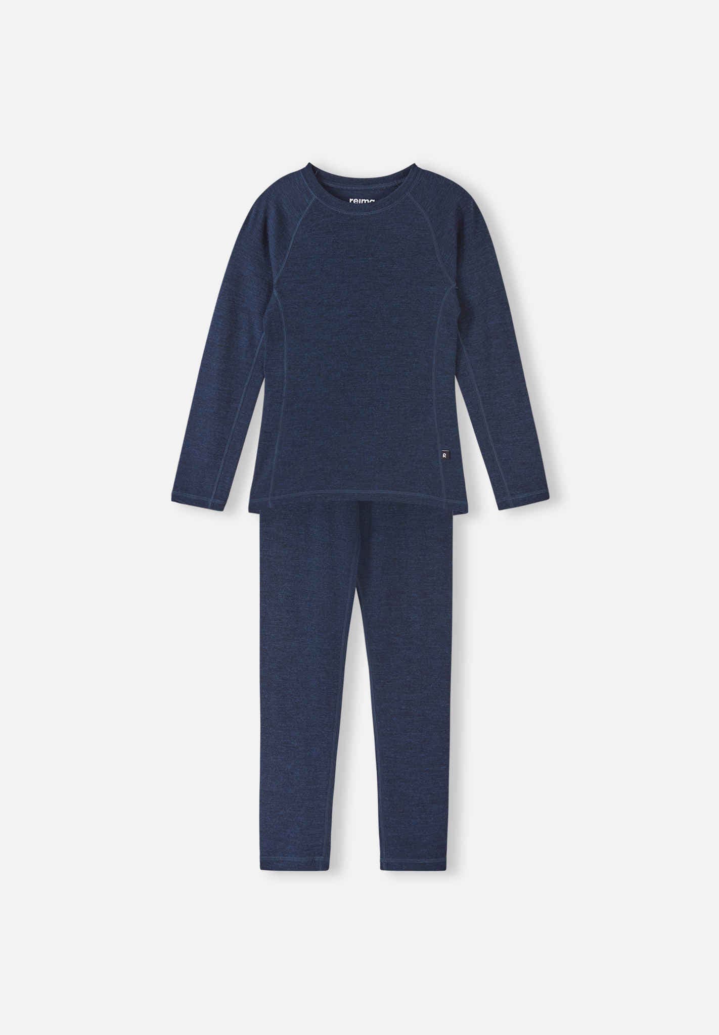 Kids' wool base-layer set Kinsei Winter