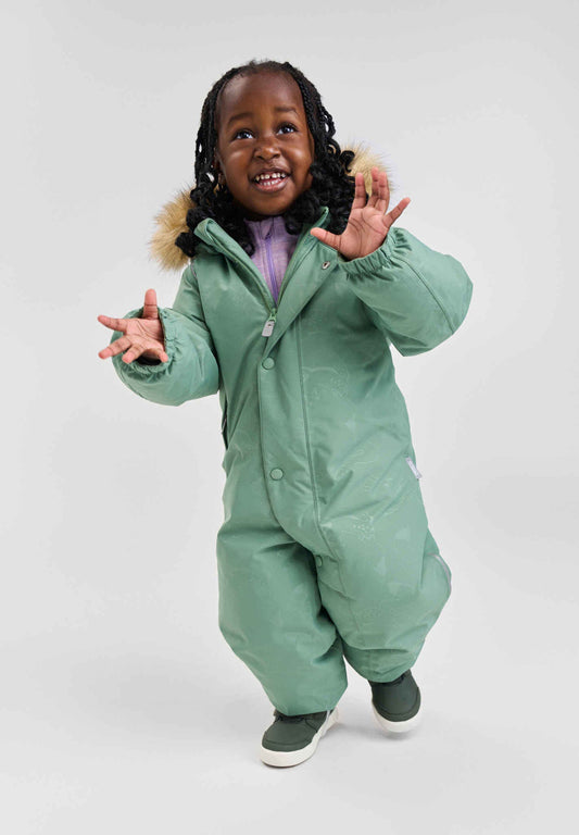 Toddlers' waterproof down snowsuit Aapua Outerwear