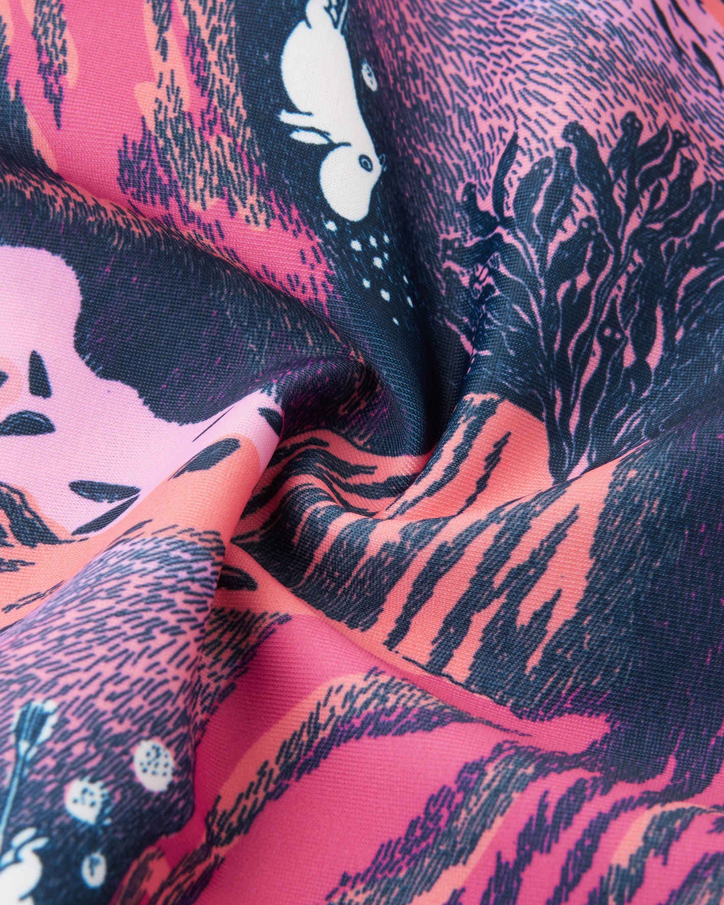 Toddlers' UV protective one piece swimsuit Moomin Sandig Winter